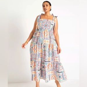 NWT Eloquii Mosaic My Heart Dress